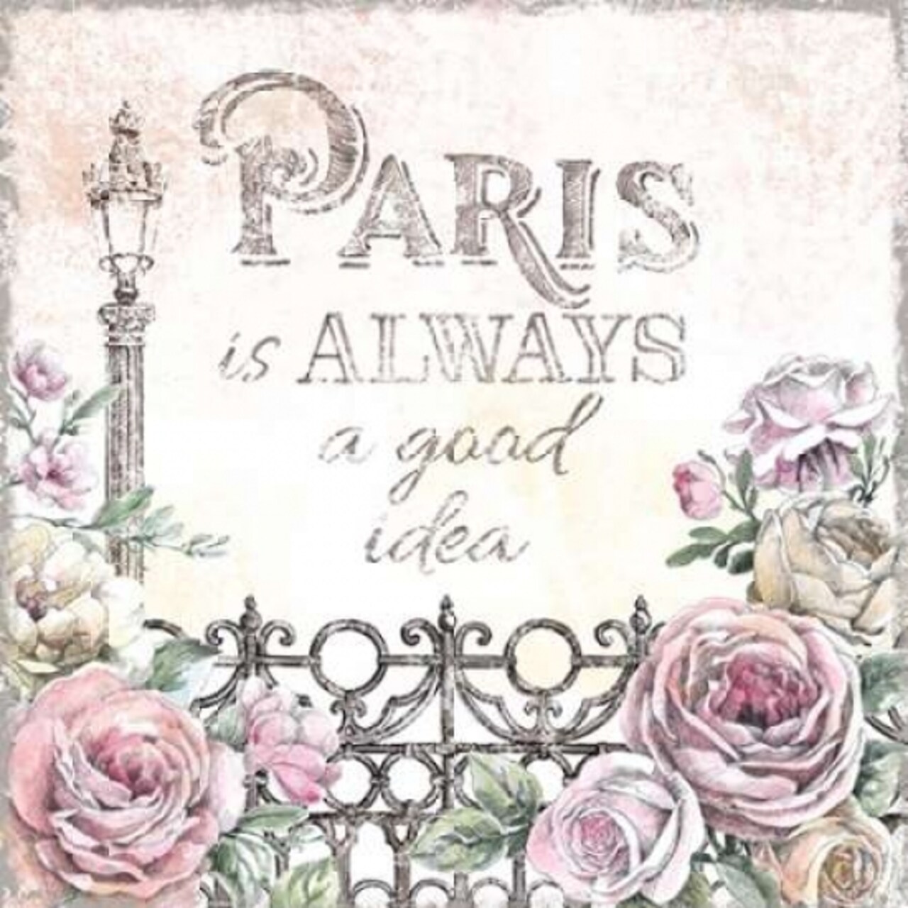 Paris Roses IV Poster Print by Beth Grove - Item # VARPDX22324